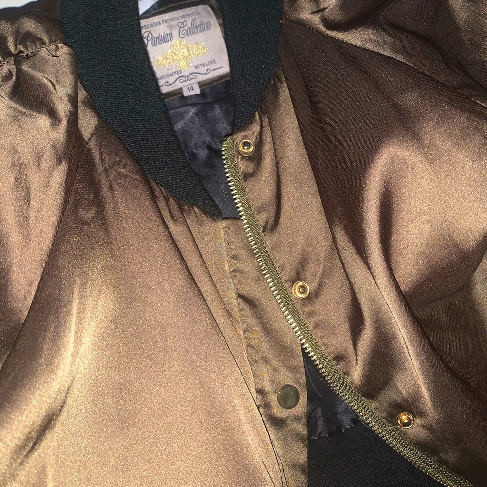 Kaki Bomber Jacket